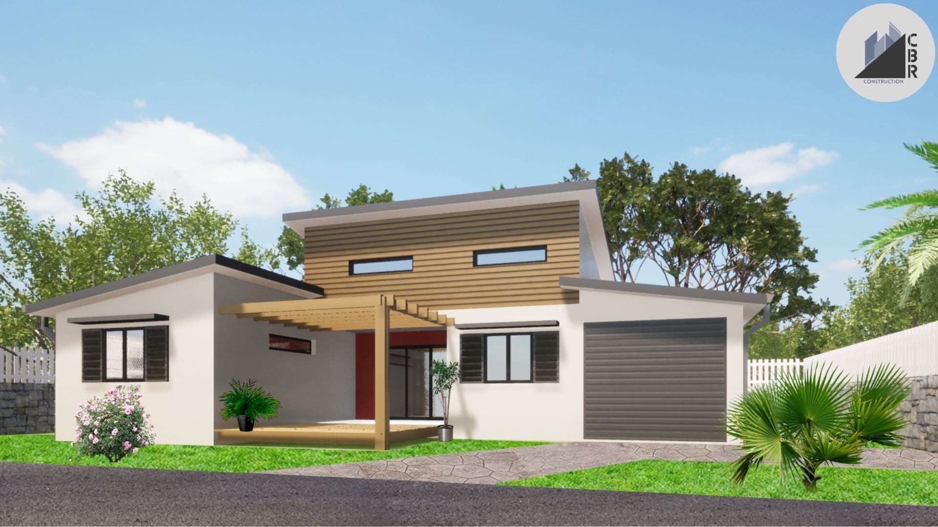 modèle de villa agate créer par Concept Bâtiment Réunion