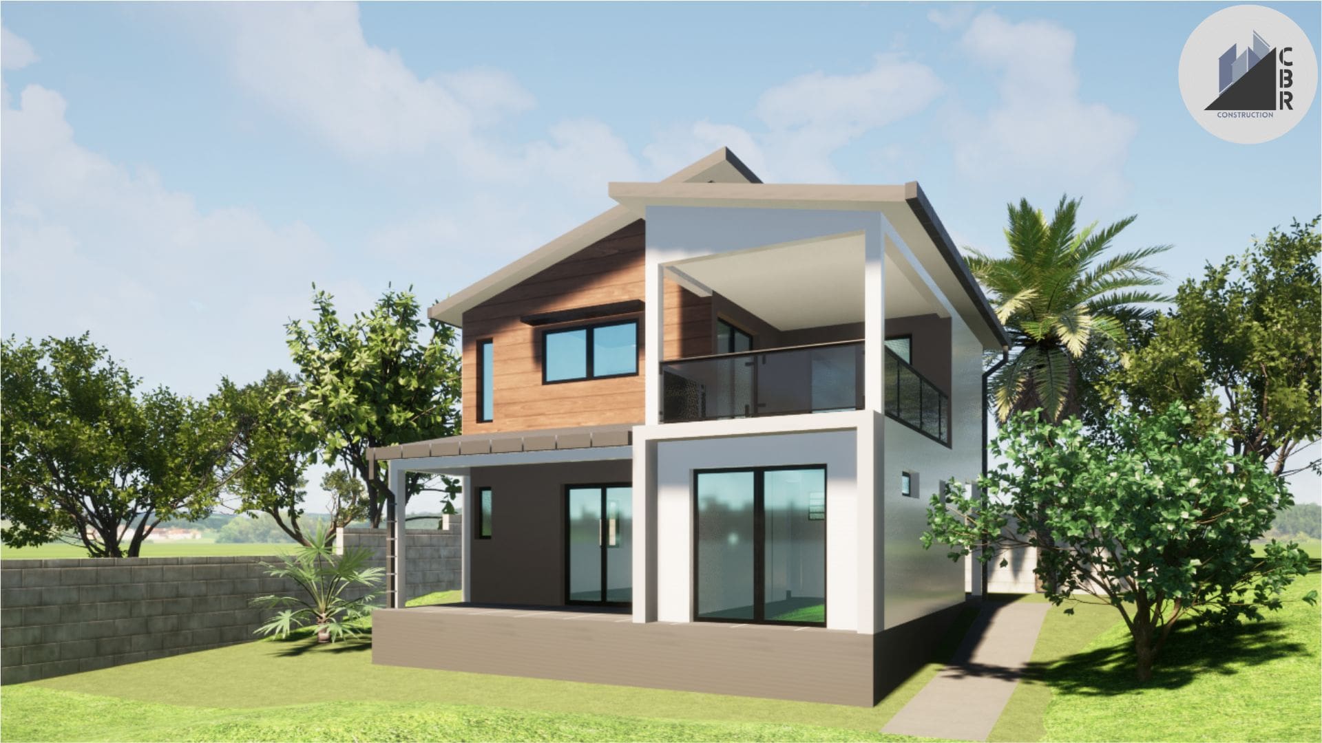 modèle de villa jade créer par Concept Bâtiment Réunion
